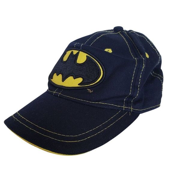 Batman DC Comics Baseball Cap Boys Logo Adjustable Hat Ages 4-7 - Picture 4 of 4